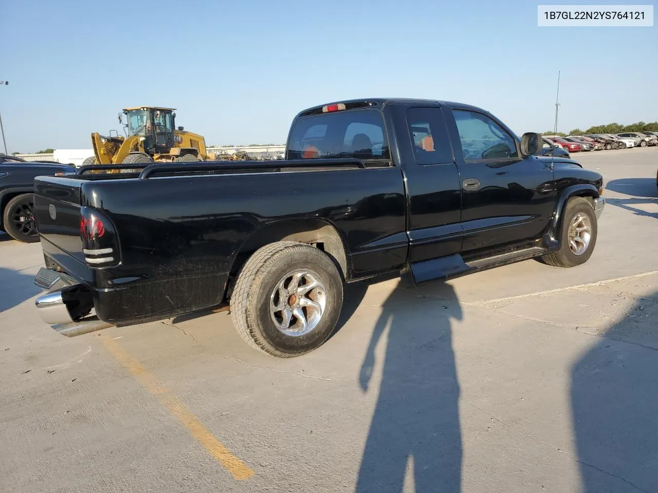 2000 Dodge Dakota VIN: 1B7GL22N2YS764121 Lot: 75391714