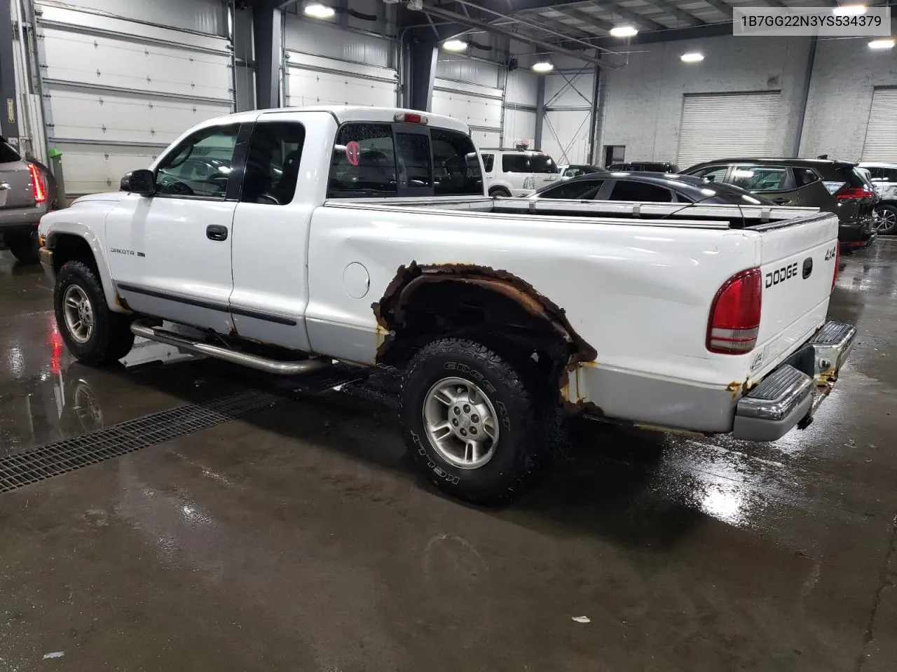 2000 Dodge Dakota VIN: 1B7GG22N3YS534379 Lot: 75881584