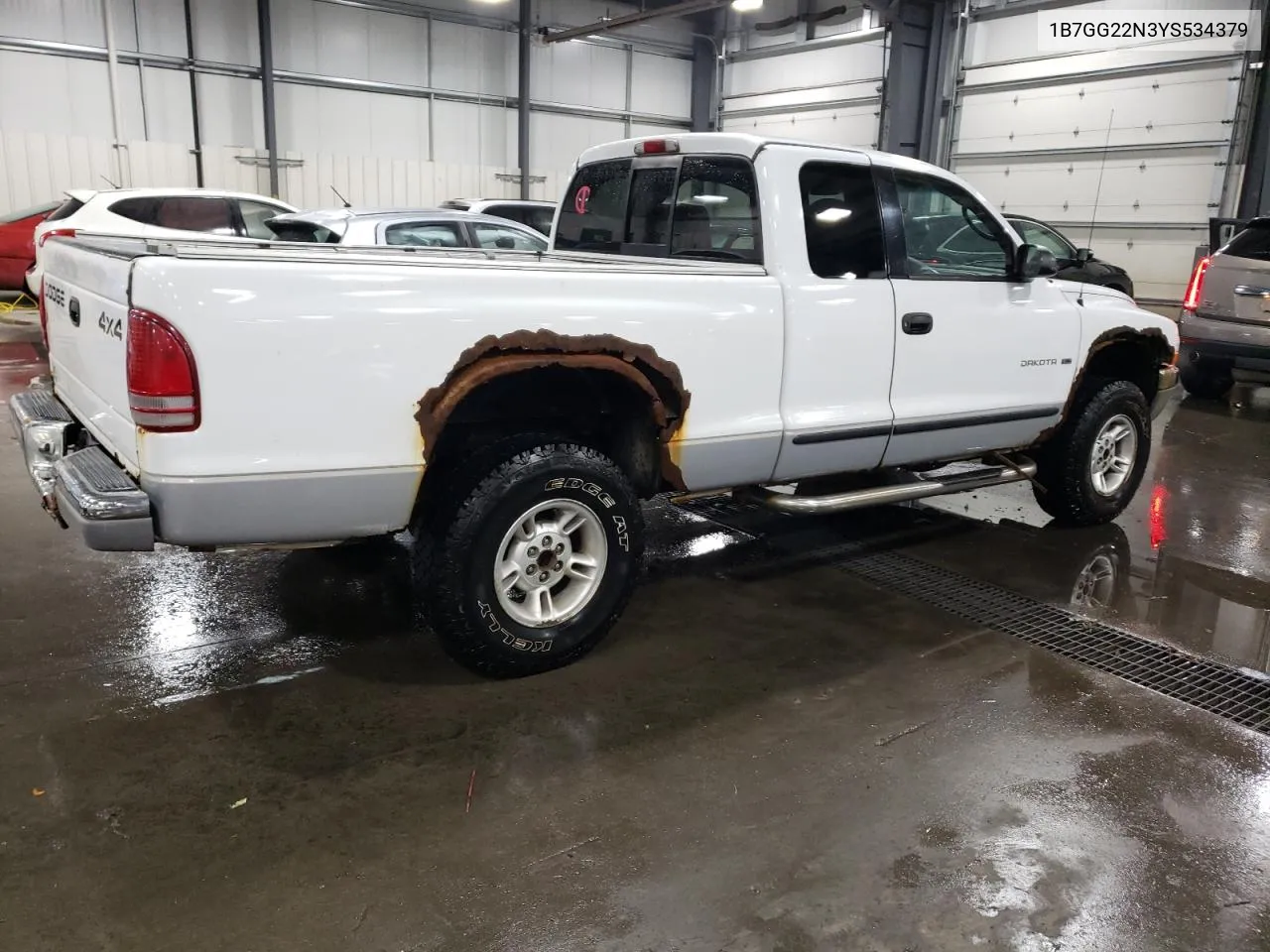 2000 Dodge Dakota VIN: 1B7GG22N3YS534379 Lot: 75881584