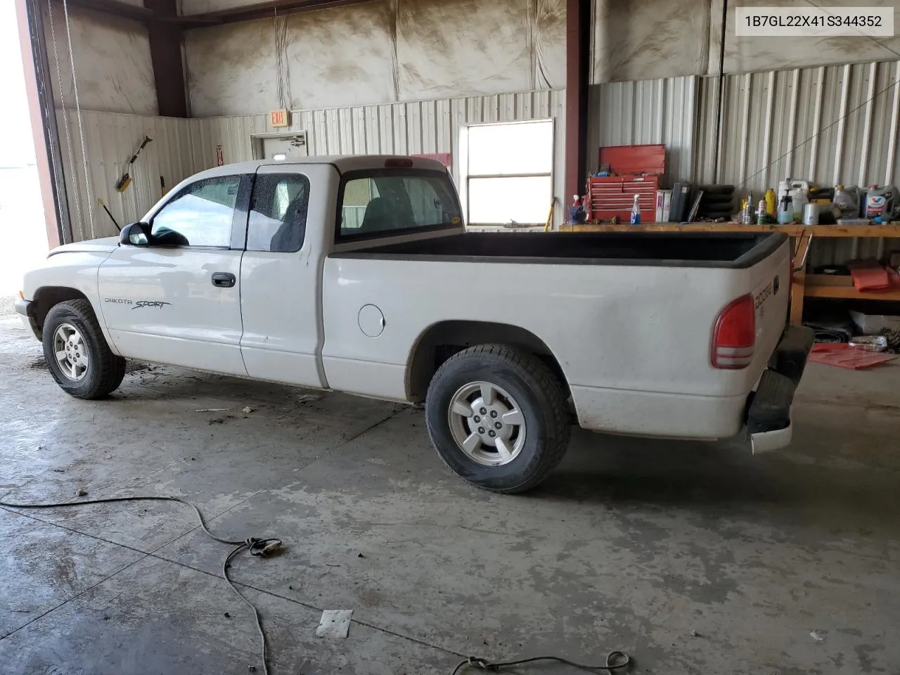 2001 Dodge Dakota VIN: 1B7GL22X41S344352 Lot: 51578314