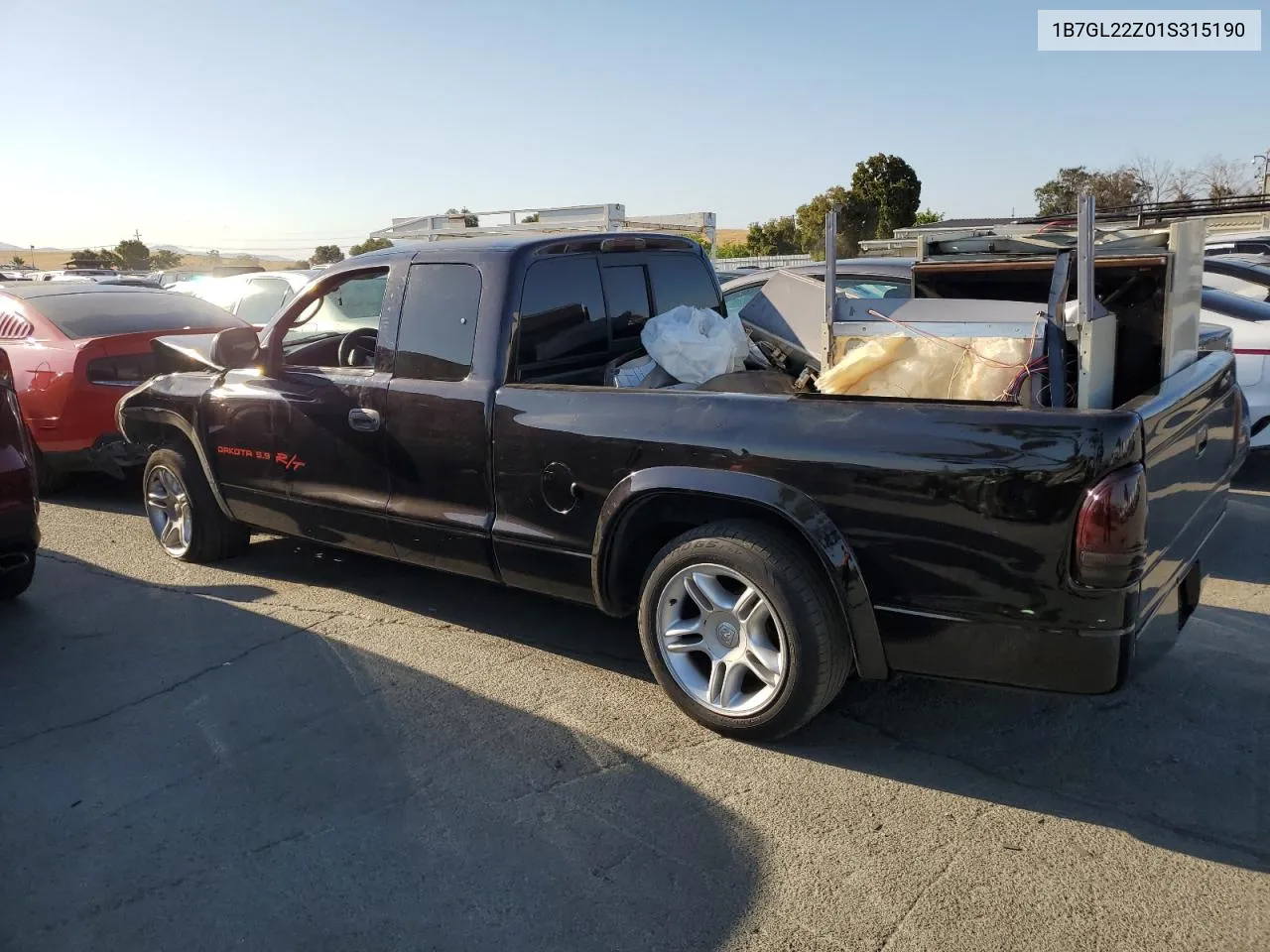 2001 Dodge Dakota VIN: 1B7GL22Z01S315190 Lot: 60171404