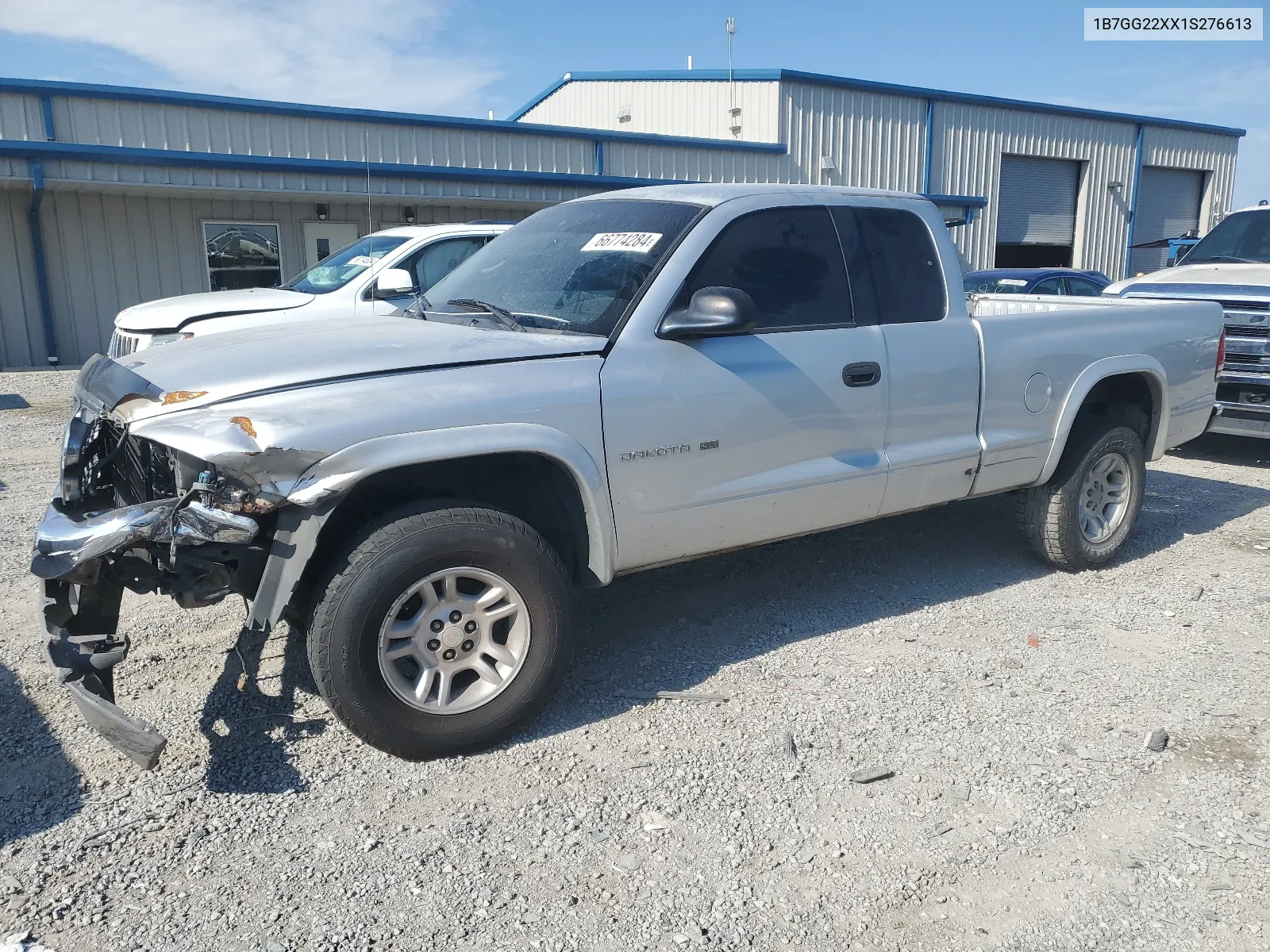 2001 Dodge Dakota VIN: 1B7GG22XX1S276613 Lot: 66774284