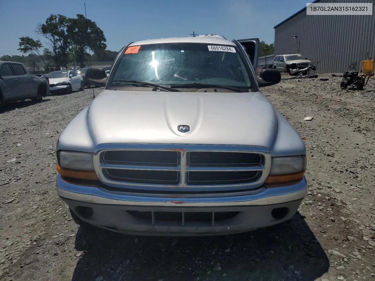 1B7GL2AN31S162321 2001 Dodge Dakota Quad