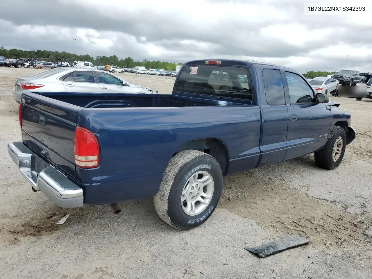 1B7GL22NX1S342393 2001 Dodge Dakota