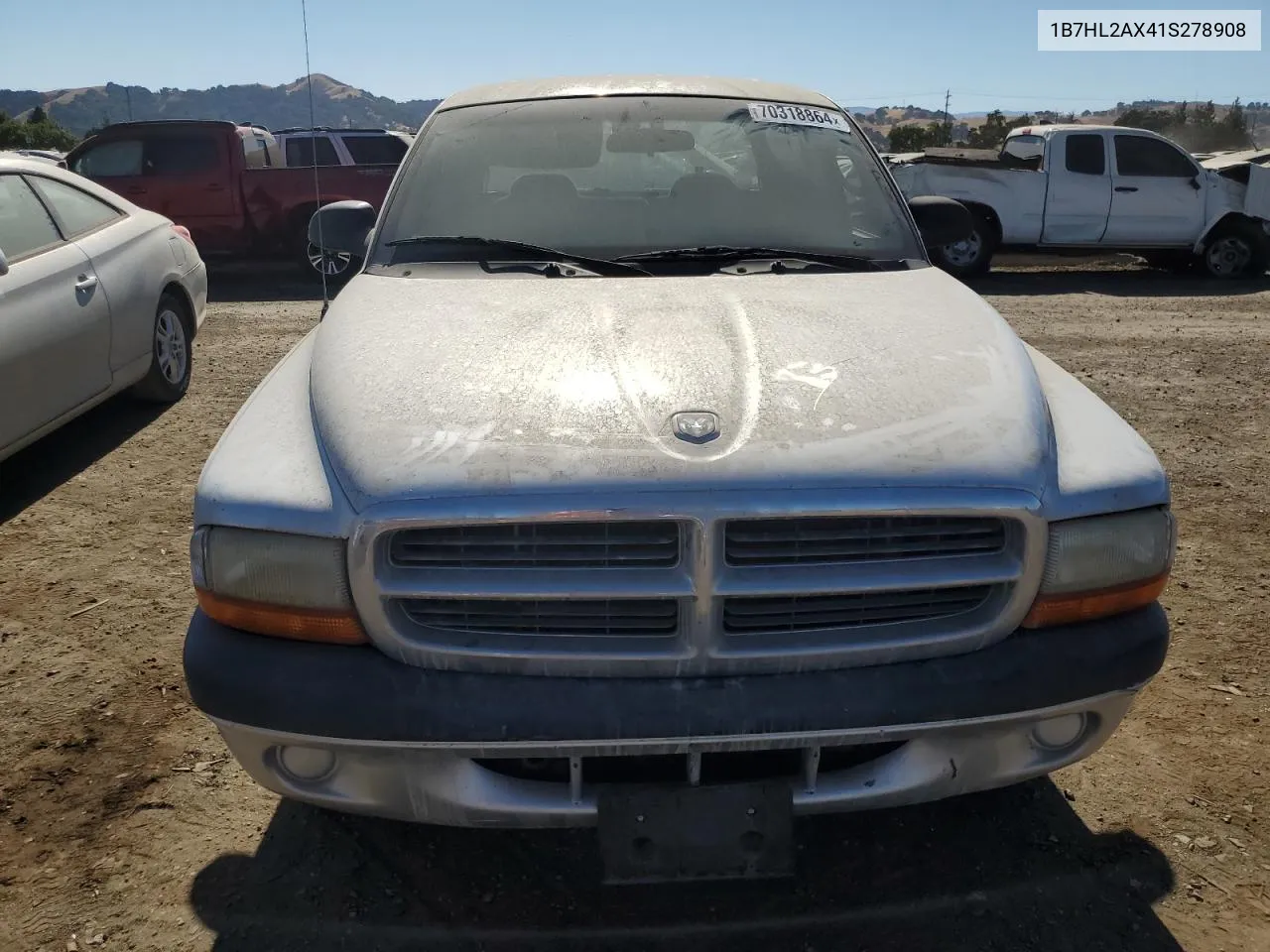 1B7HL2AX41S278908 2001 Dodge Dakota Quad