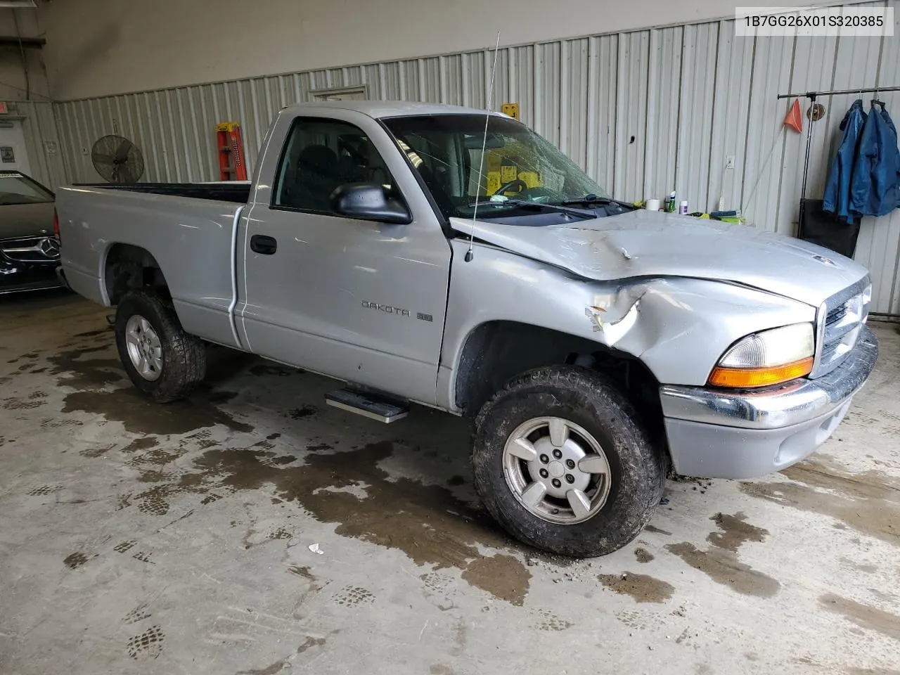 2001 Dodge Dakota VIN: 1B7GG26X01S320385 Lot: 71867004