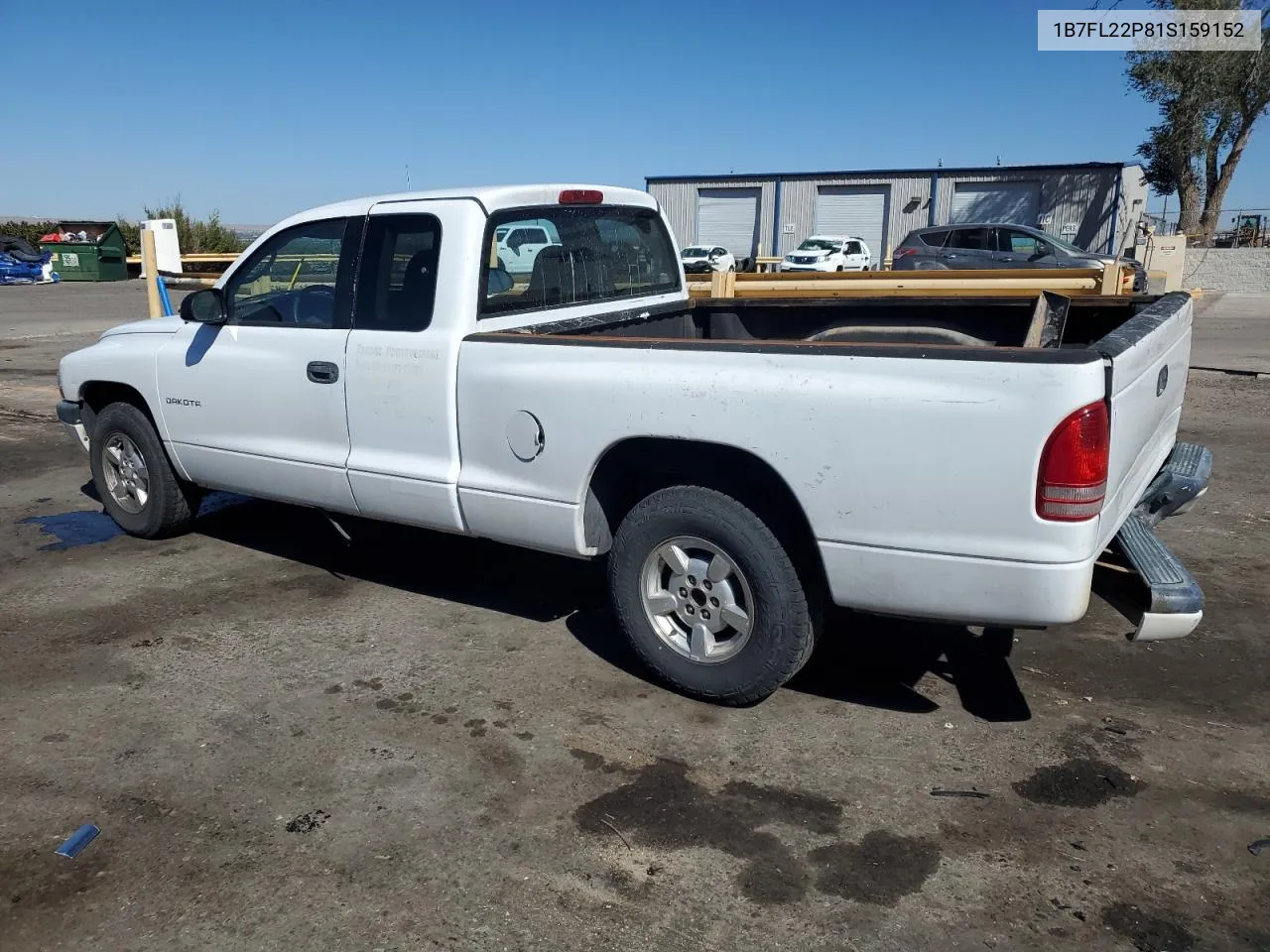 2001 Dodge Dakota VIN: 1B7FL22P81S159152 Lot: 73055354