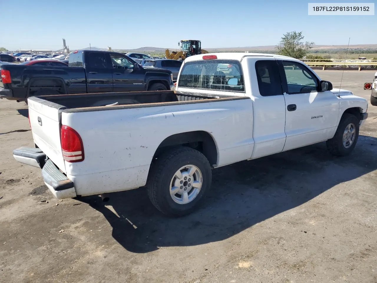 2001 Dodge Dakota VIN: 1B7FL22P81S159152 Lot: 73055354