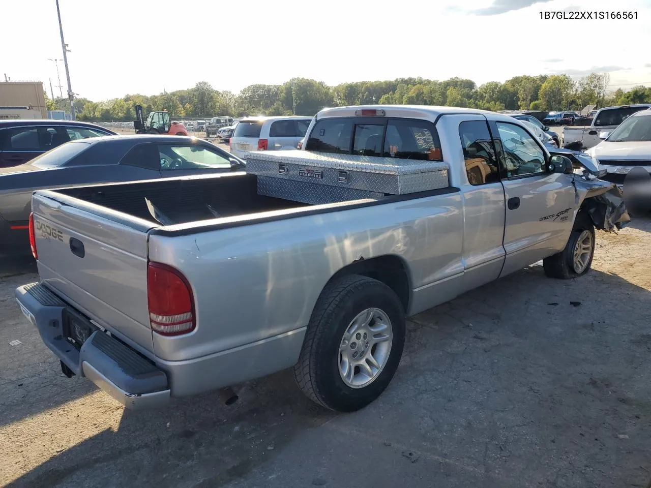 2001 Dodge Dakota VIN: 1B7GL22XX1S166561 Lot: 73294634