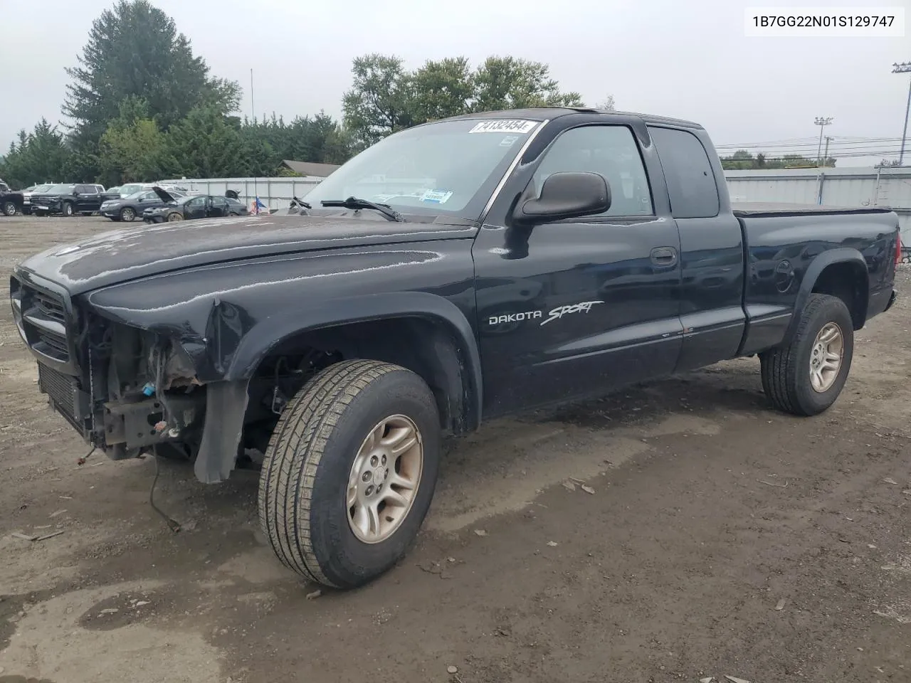 1B7GG22N01S129747 2001 Dodge Dakota