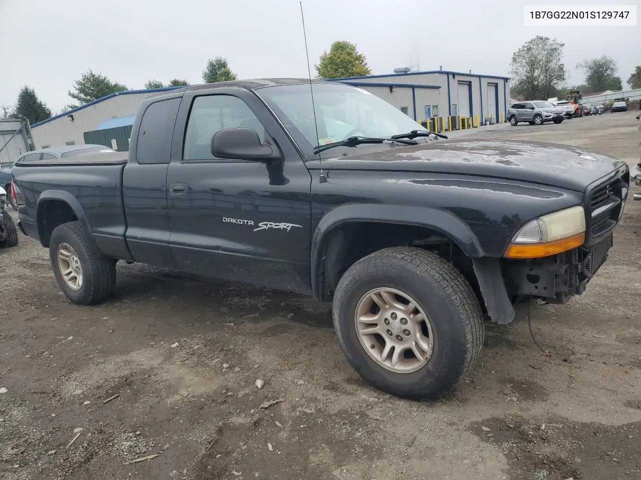 1B7GG22N01S129747 2001 Dodge Dakota