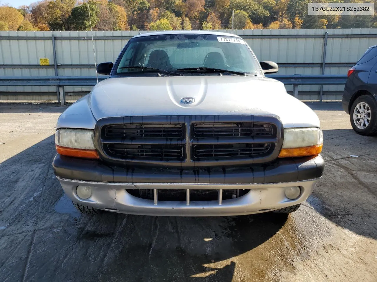 2001 Dodge Dakota VIN: 1B7GL22X21S252382 Lot: 77377744