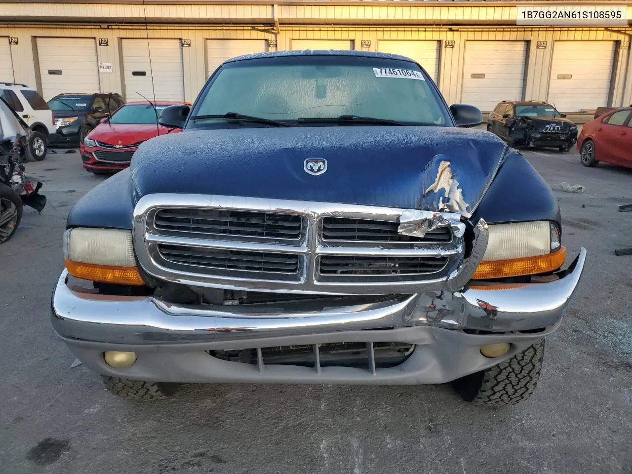 2001 Dodge Dakota Quad VIN: 1B7GG2AN61S108595 Lot: 77461064