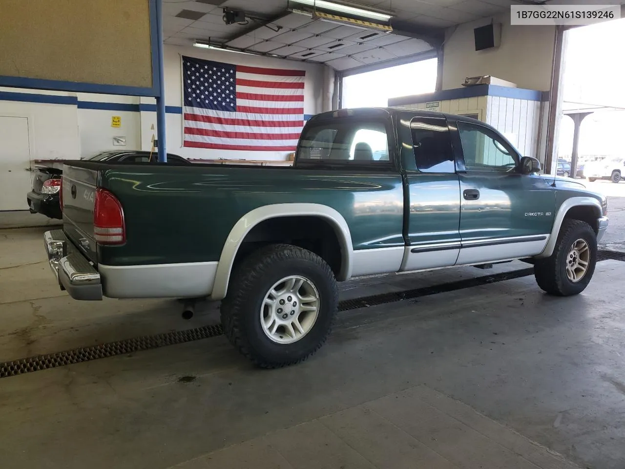 2001 Dodge Dakota VIN: 1B7GG22N61S139246 Lot: 79387594