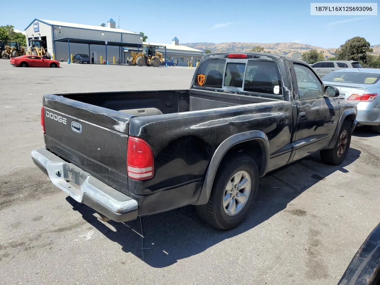 2002 Dodge Dakota Base VIN: 1B7FL16X12S693096 Lot: 56267344