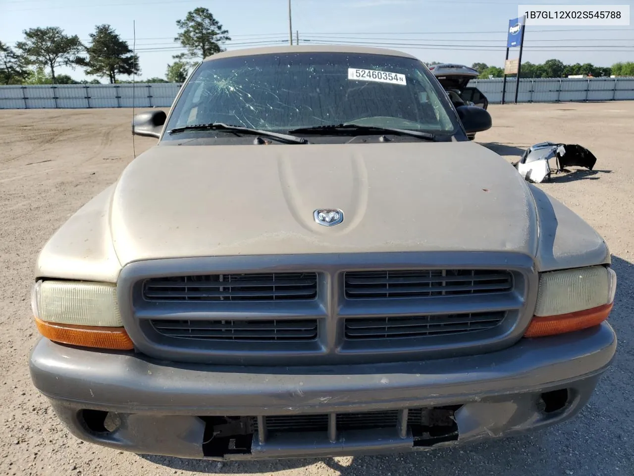 2002 Dodge Dakota Base VIN: 1B7GL12X02S545788 Lot: 69987164