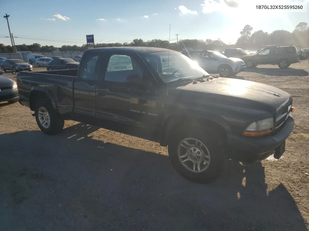 2002 Dodge Dakota Sport VIN: 1B7GL32X52S595260 Lot: 73925954