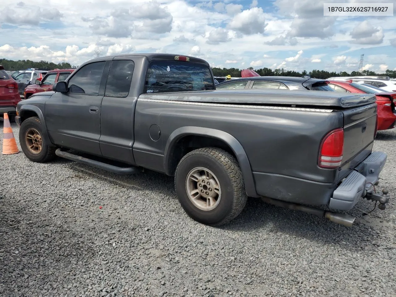 2002 Dodge Dakota Sport VIN: 1B7GL32X62S716927 Lot: 74025774