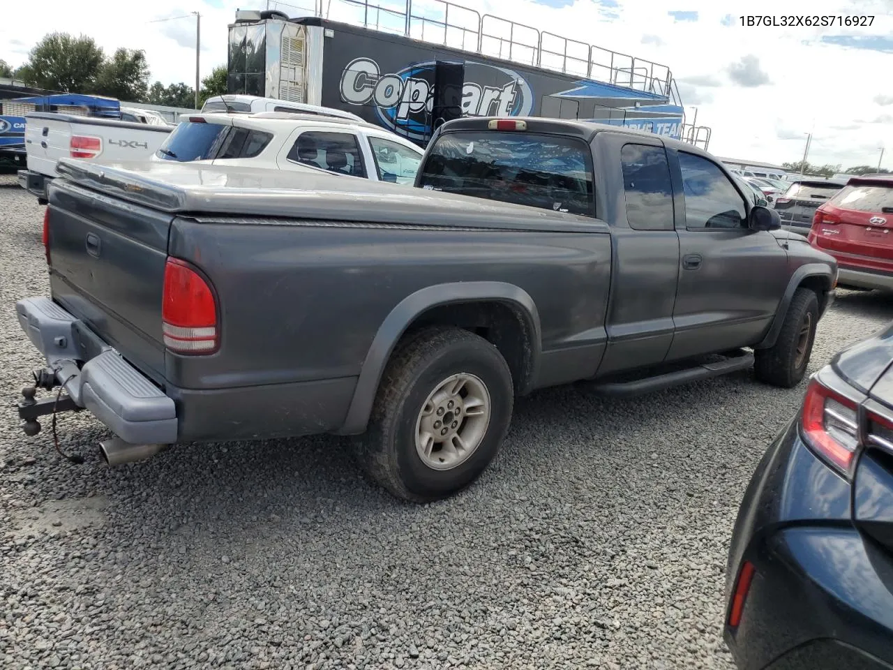 2002 Dodge Dakota Sport VIN: 1B7GL32X62S716927 Lot: 74025774