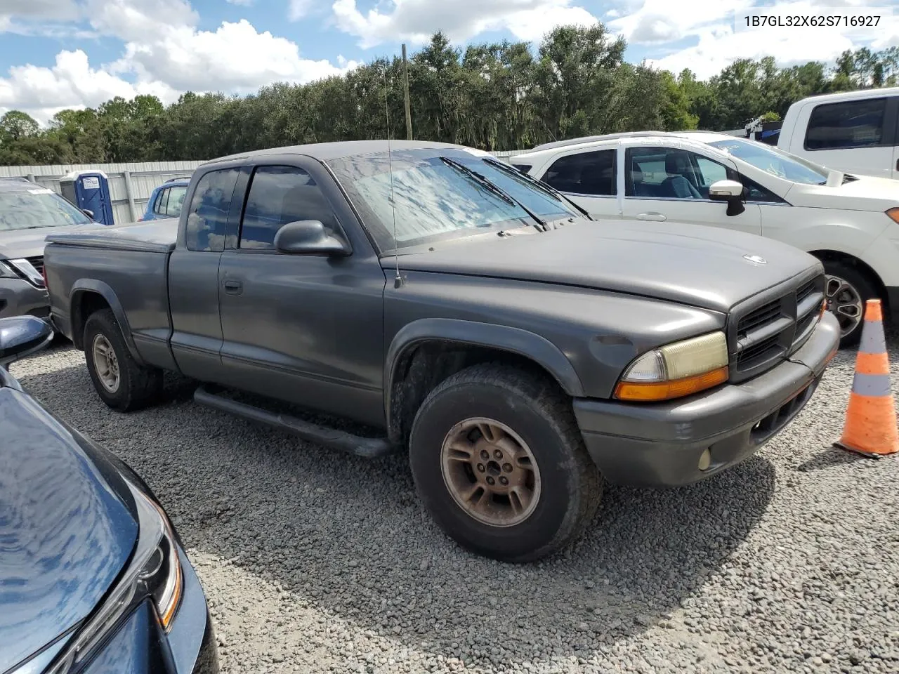 2002 Dodge Dakota Sport VIN: 1B7GL32X62S716927 Lot: 74025774