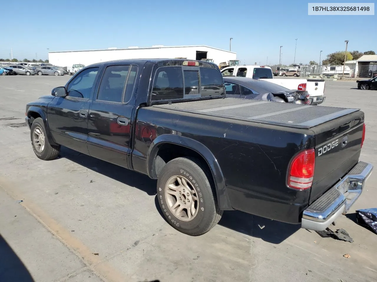 1B7HL38X32S681498 2002 Dodge Dakota Quad Sport