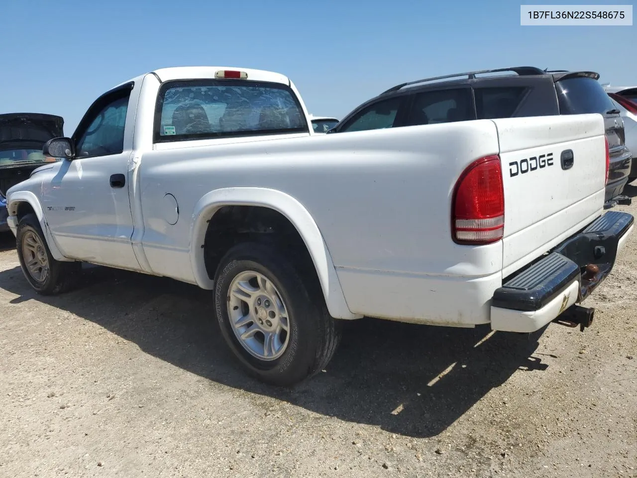 2002 Dodge Dakota Sport VIN: 1B7FL36N22S548675 Lot: 75228864