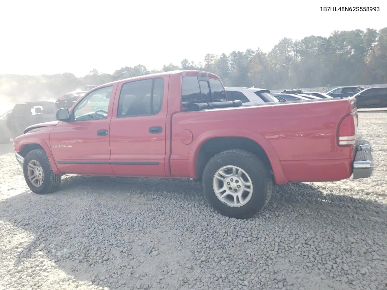 2002 Dodge Dakota Quad Slt VIN: 1B7HL48N62S558993 Lot: 78365374