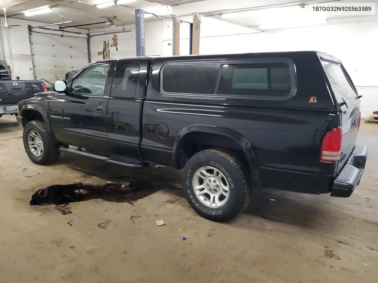 2002 Dodge Dakota Sport VIN: 1B7GG32N92S563589 Lot: 79580194