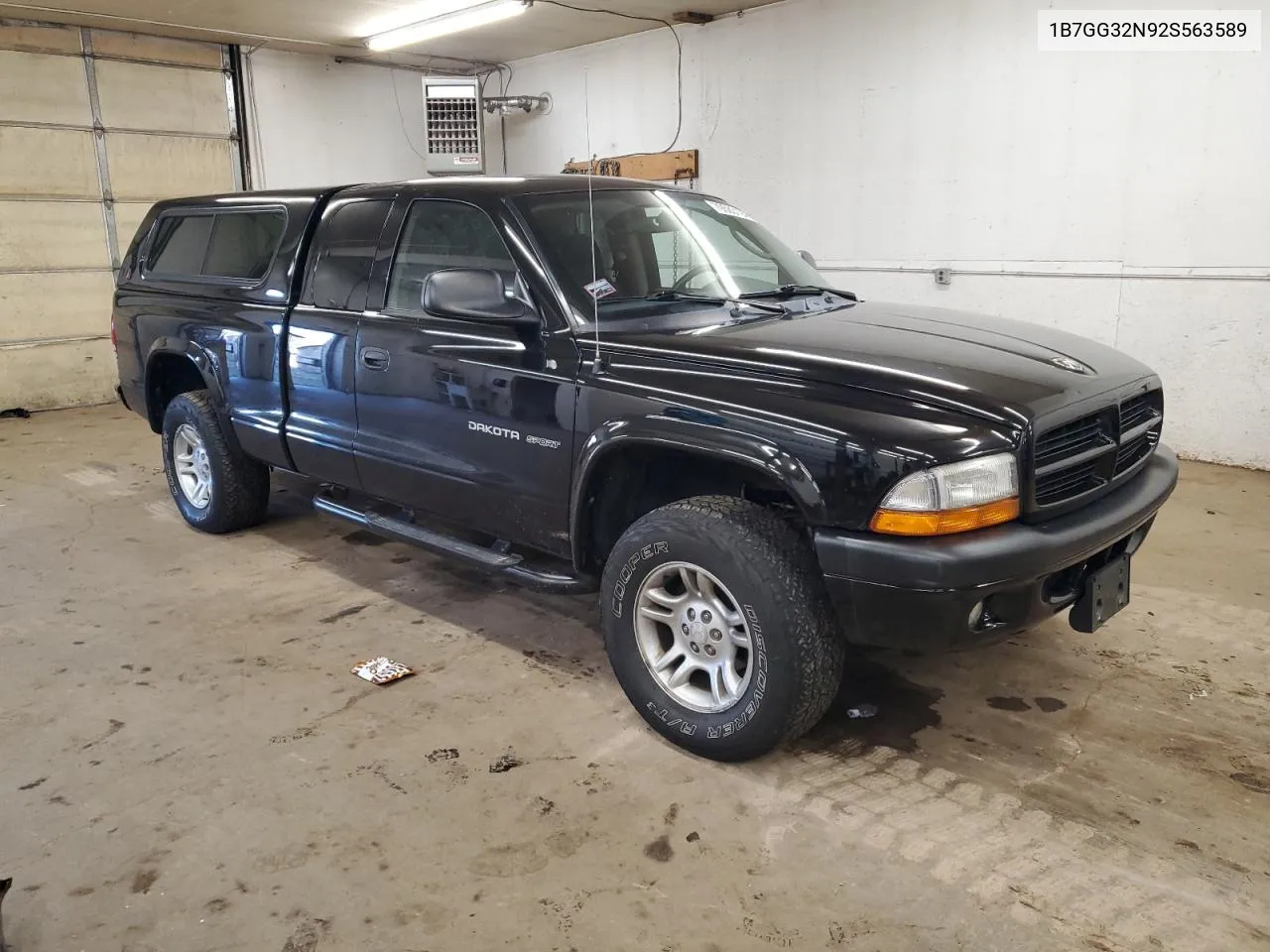 2002 Dodge Dakota Sport VIN: 1B7GG32N92S563589 Lot: 79580194