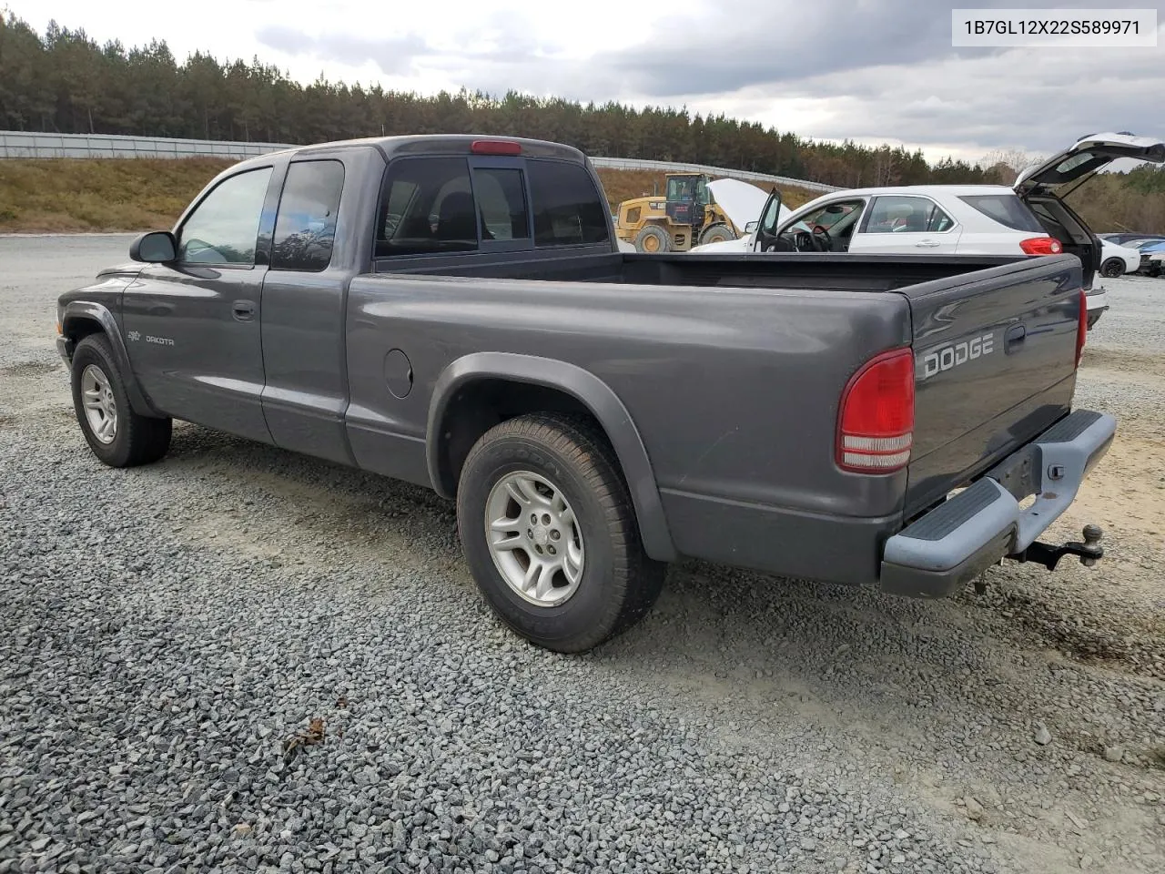 2002 Dodge Dakota Base VIN: 1B7GL12X22S589971 Lot: 79740174