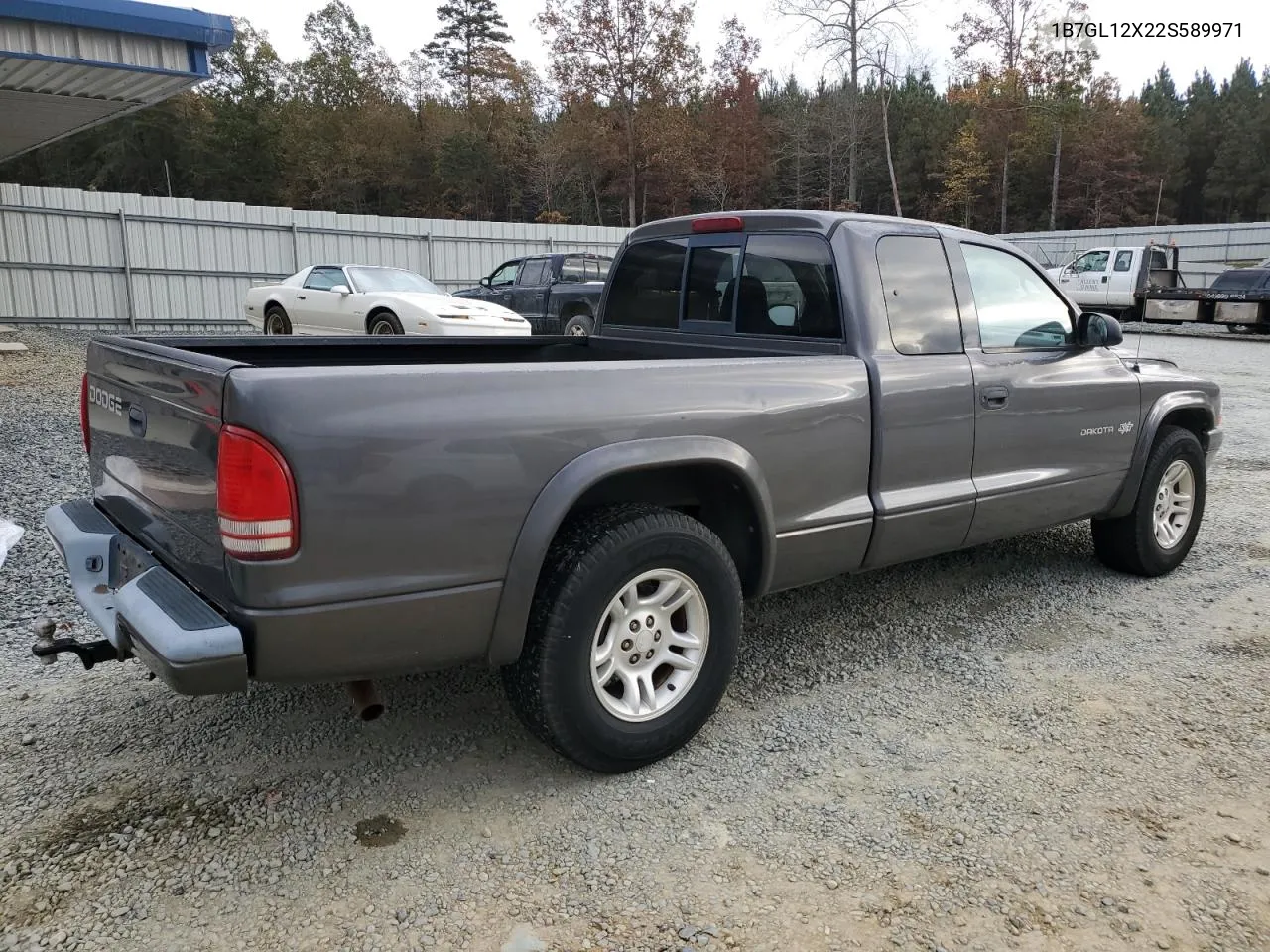 2002 Dodge Dakota Base VIN: 1B7GL12X22S589971 Lot: 79740174