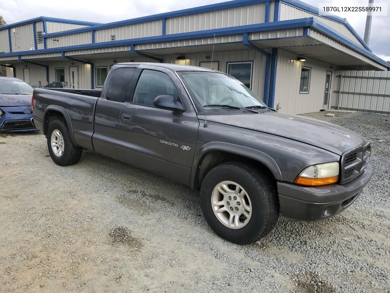 2002 Dodge Dakota Base VIN: 1B7GL12X22S589971 Lot: 79740174