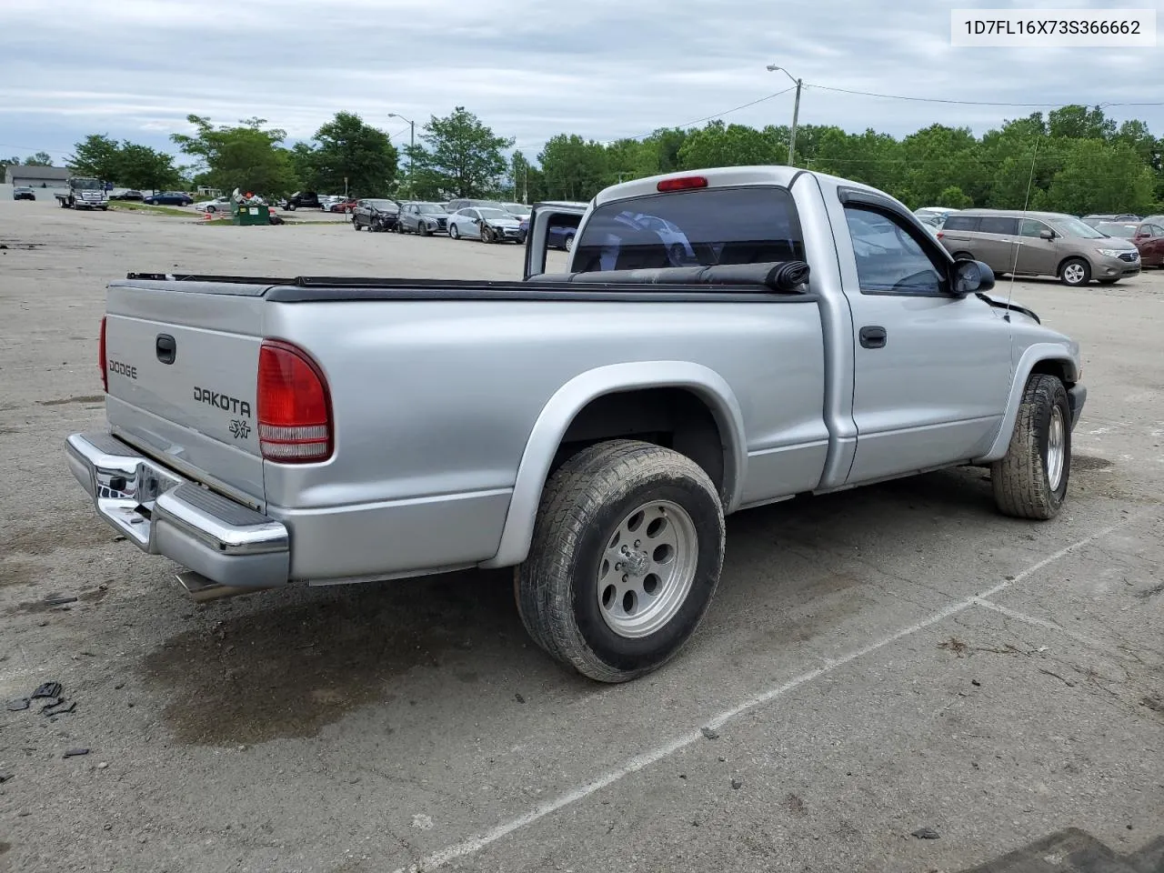 2003 Dodge Dakota Sxt VIN: 1D7FL16X73S366662 Lot: 58215124