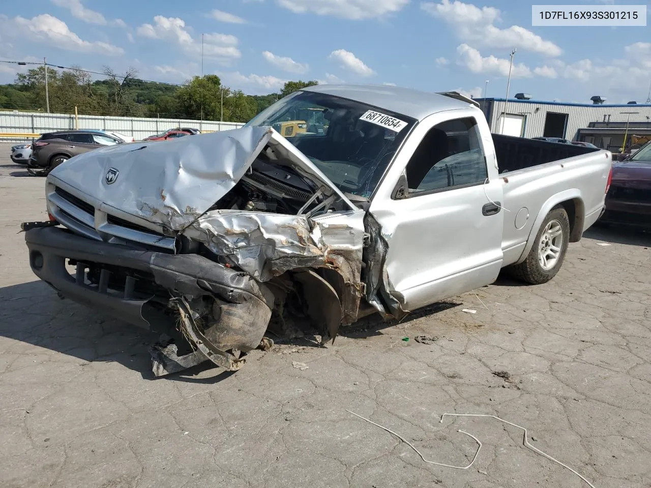 1D7FL16X93S301215 2003 Dodge Dakota Sxt