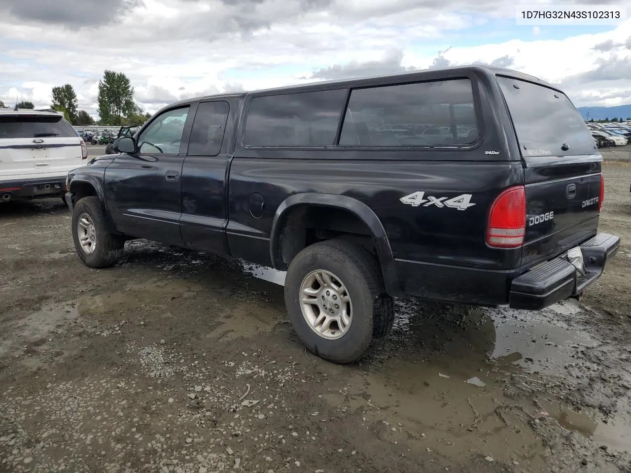 2003 Dodge Dakota Sport VIN: 1D7HG32N43S102313 Lot: 70307144