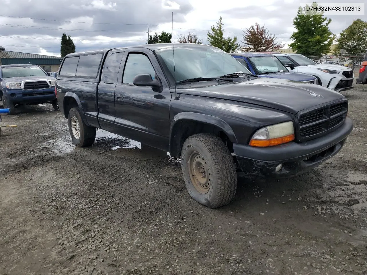 2003 Dodge Dakota Sport VIN: 1D7HG32N43S102313 Lot: 70307144