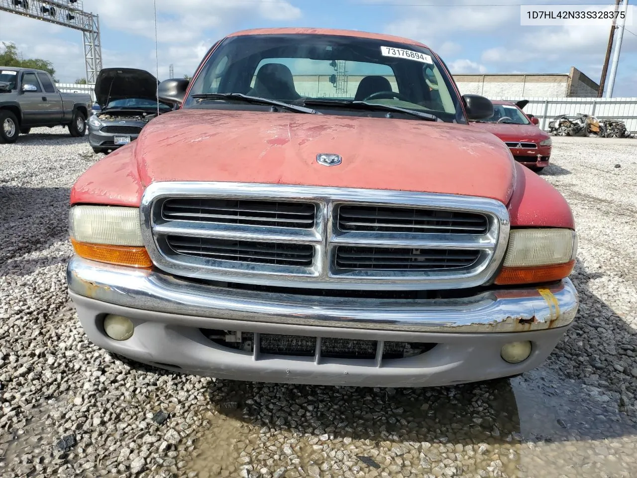 2003 Dodge Dakota Slt VIN: 1D7HL42N33S328375 Lot: 73176894