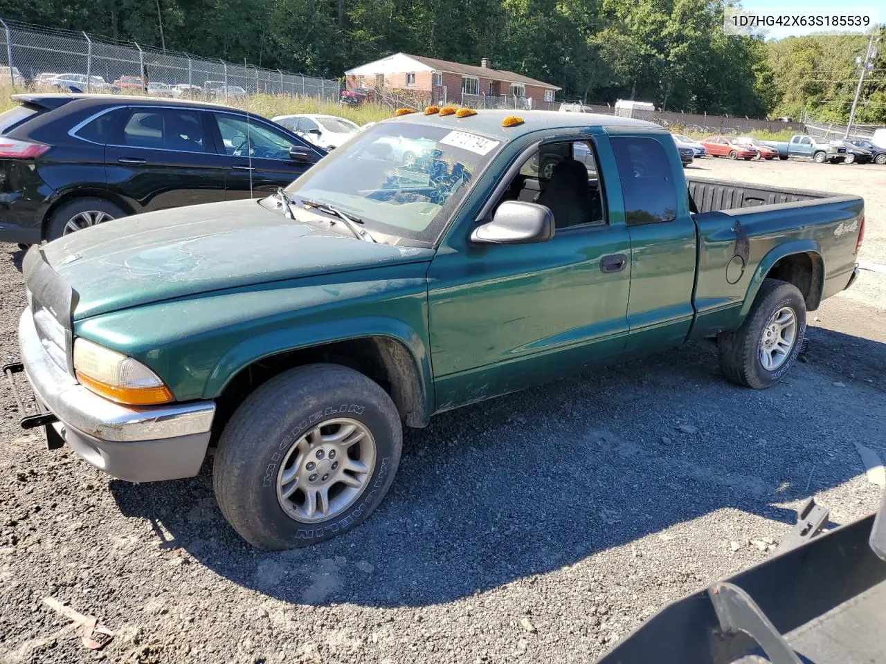 2003 Dodge Dakota Slt VIN: 1D7HG42X63S185539 Lot: 73720794