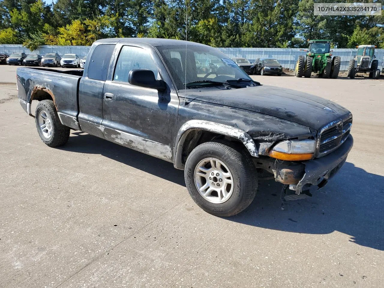 2003 Dodge Dakota Slt VIN: 1D7HL42X33S284170 Lot: 76657204