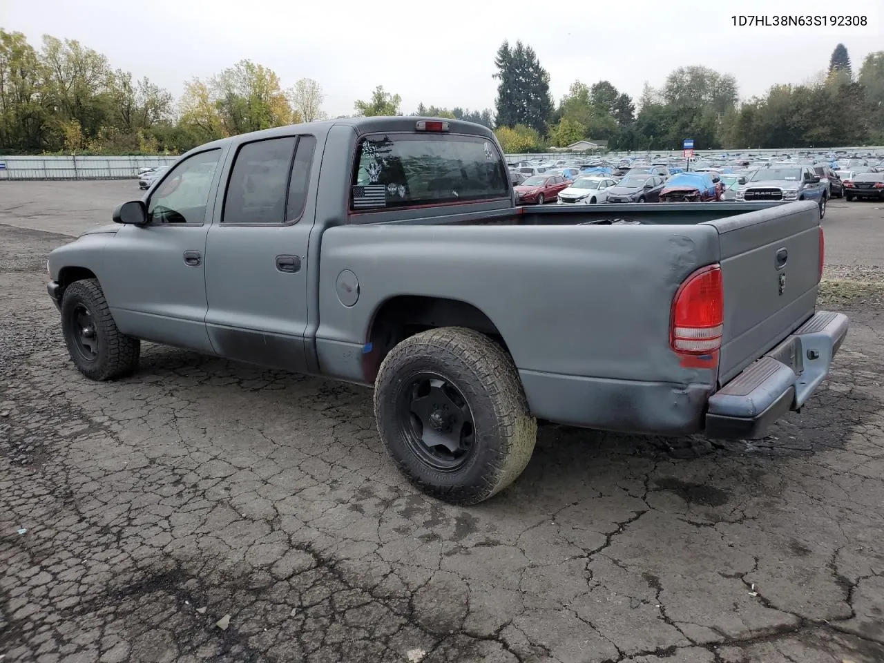 1D7HL38N63S192308 2003 Dodge Dakota Quad Sport