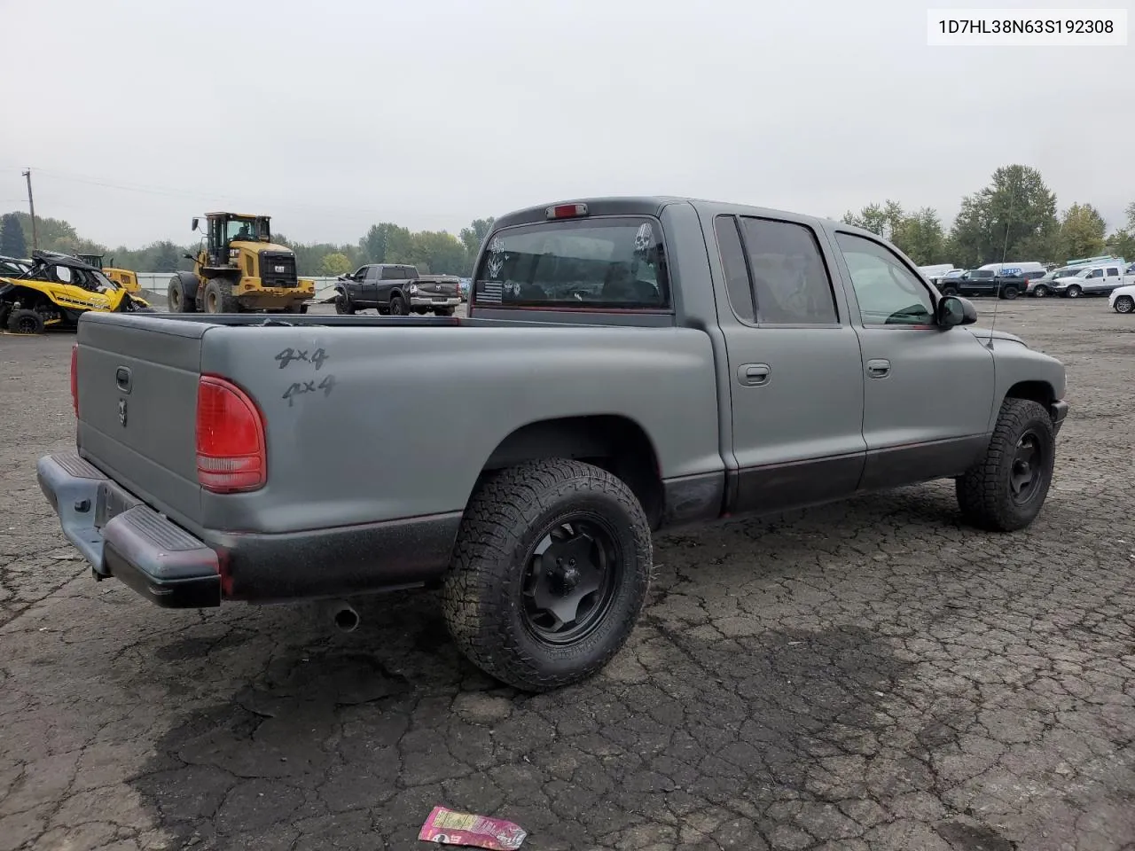 1D7HL38N63S192308 2003 Dodge Dakota Quad Sport