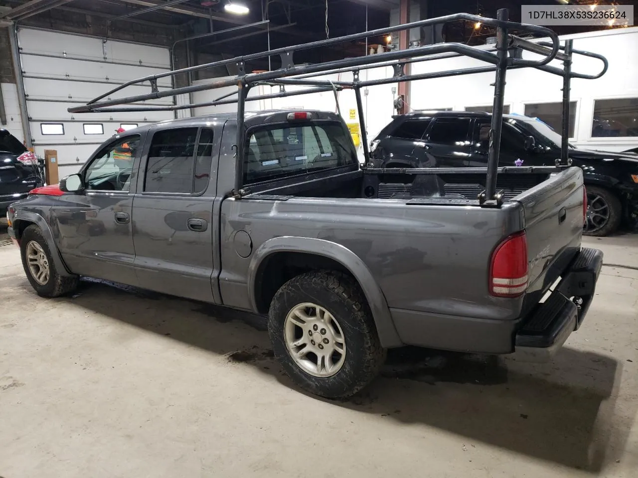 2003 Dodge Dakota Quad Sport VIN: 1D7HL38X53S236624 Lot: 80652444