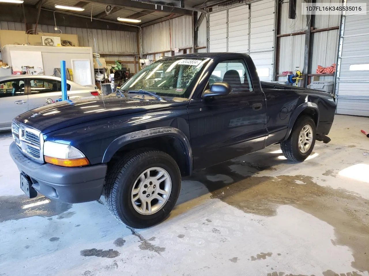 1D7FL16K34S535016 2004 Dodge Dakota Sxt