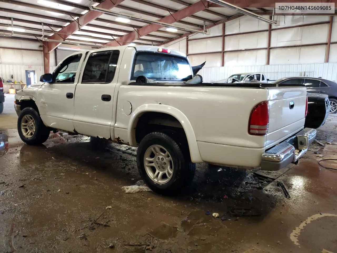 2004 Dodge Dakota Quad Slt VIN: 1D7HG48N14S609085 Lot: 68557614