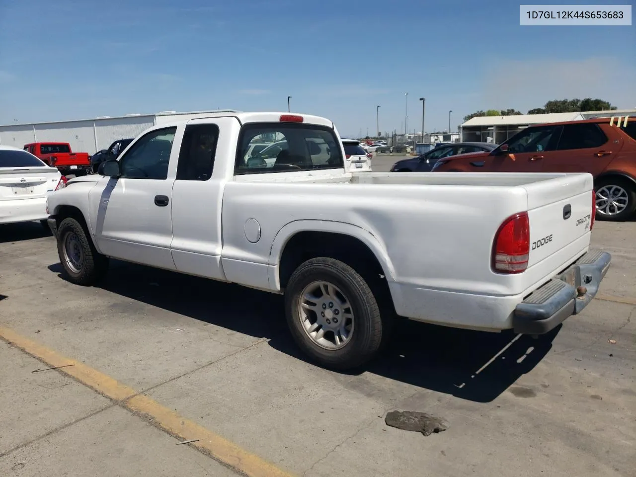 2004 Dodge Dakota Sxt VIN: 1D7GL12K44S653683 Lot: 69008954