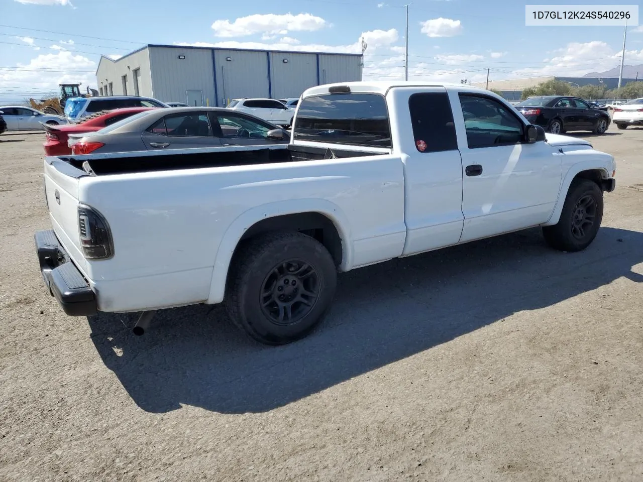 2004 Dodge Dakota Sxt VIN: 1D7GL12K24S540296 Lot: 69273634