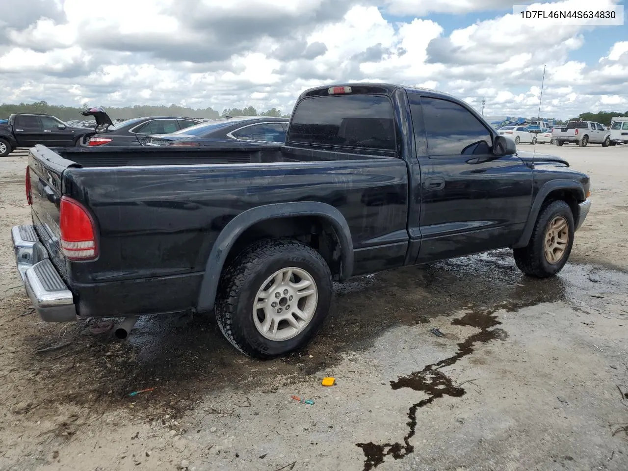 2004 Dodge Dakota Slt VIN: 1D7FL46N44S634830 Lot: 69702714