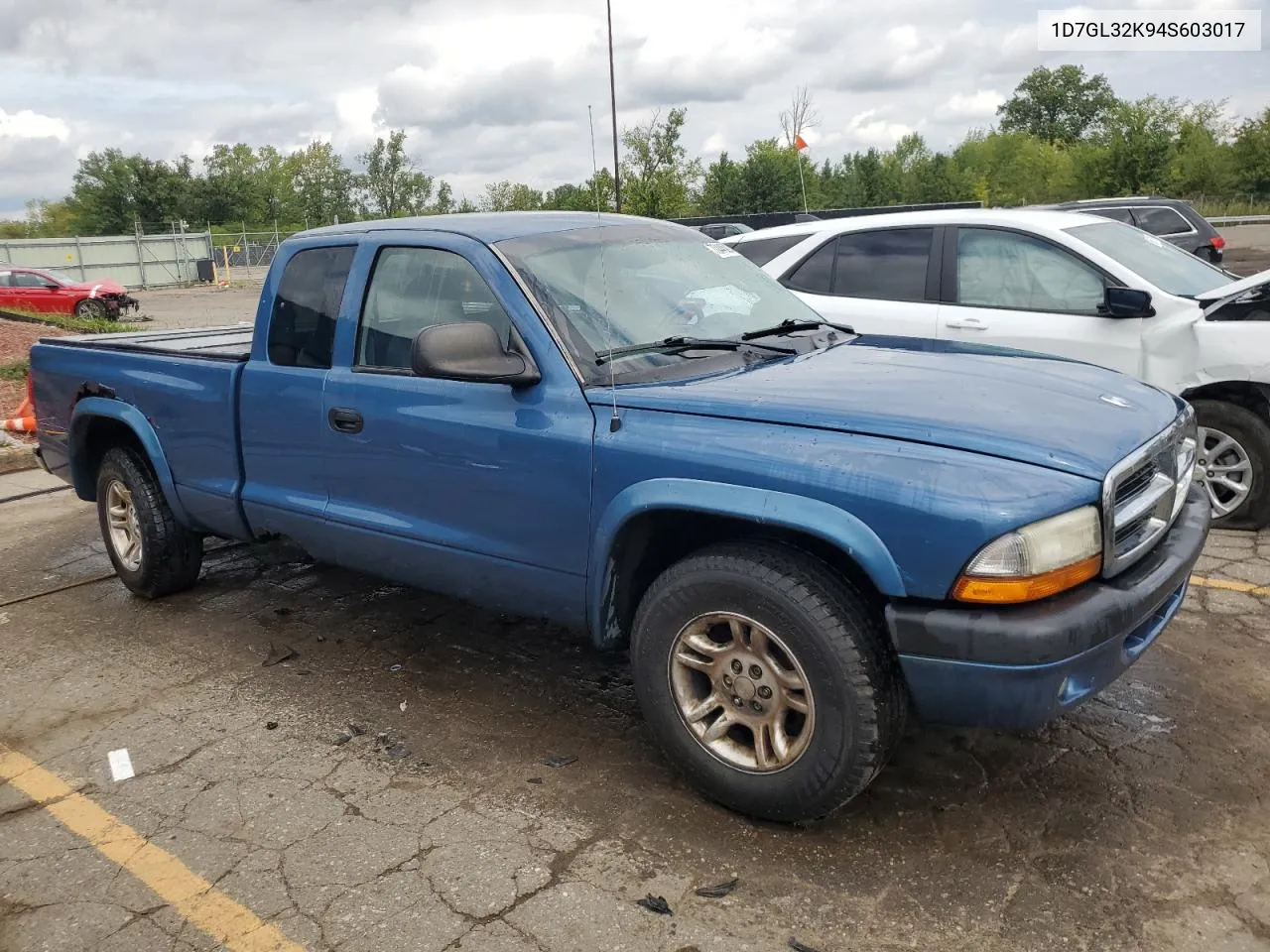 2004 Dodge Dakota Sport VIN: 1D7GL32K94S603017 Lot: 70445224