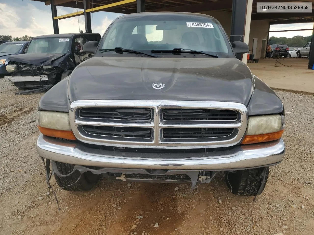 2004 Dodge Dakota Slt VIN: 1D7HG42N04S528958 Lot: 70446704