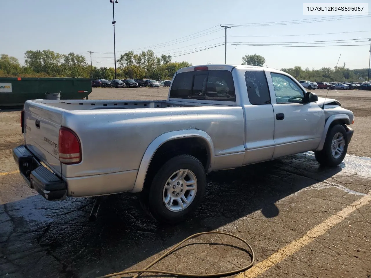 2004 Dodge Dakota Sxt VIN: 1D7GL12K94S595067 Lot: 71470414